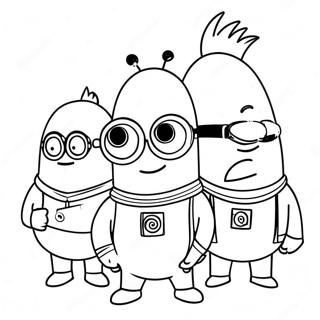 Despicable Me 3 Coloring Pages