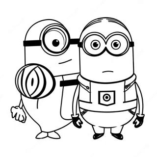 Kolorowanka Z Minionkami Z Despicable Me 3 26142-20647