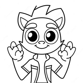 Johnny Test Coloring Pages