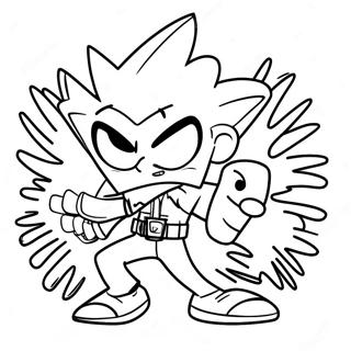 Johnny Test Coloring Page 26164-20687