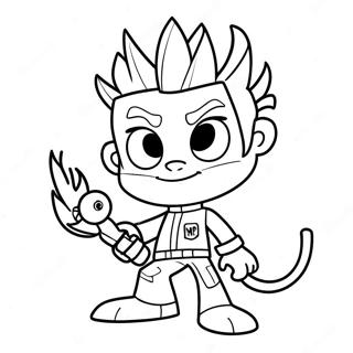 Johnny Test Coloring Page 26164-20688