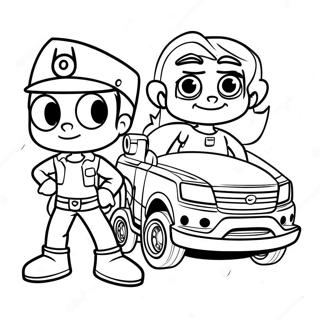 Johnny Test And Dukey Adventure Coloring Page 26165-20673