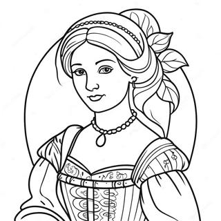 Renaissance Coloring Pages