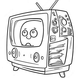 Tv Show Coloring Pages