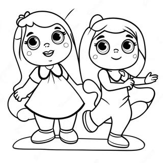 Mila And Morphle Coloring Page 26244-20733