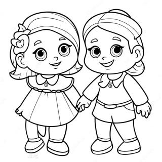 Mila And Morphle Coloring Page 26244-20736