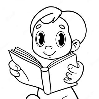 I Love Reading Coloring Page 26274-20753