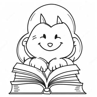 I Love Reading Coloring Page 26274-20754