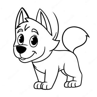 Balto Coloring Pages