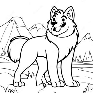 Balto Coloring Page 26314-20778