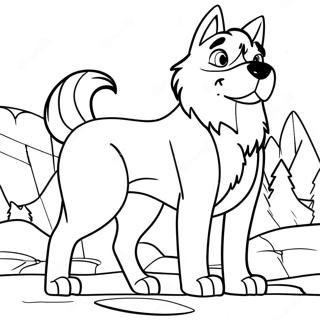 Balto Coloring Page 26314-20780