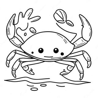 Sebastian The Crab Coloring Page 26334-20813