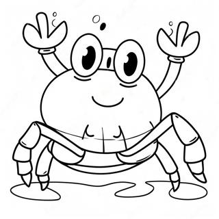 Sebastian The Crab Coloring Page 26334-20814