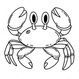 Sebastian The Crab Coloring Page 26334-20815