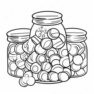 Candy Shop Coloring Pages