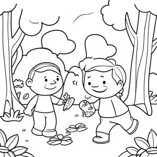 Little People Coloring Pages