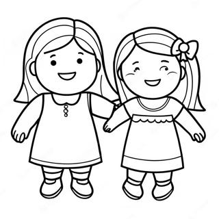 Little People Coloring Pages