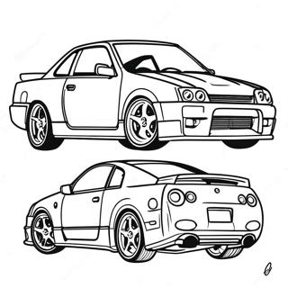 Nissan Coloring Page 26384-20855