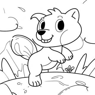 Exciting Go Dog Go Adventure Coloring Page 26425-20878