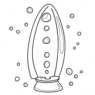 Lava Lamp Coloring Pages