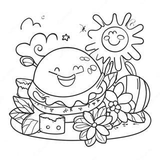 Themed Coloring Page For Kids 26474-20911