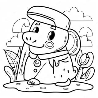 Themed Coloring Page For Kids 26474-20912