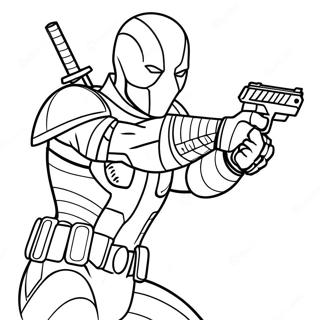 Deathstroke Action Pose Malebog 26484-20935