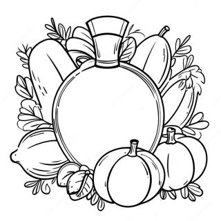 Christian Thanksgiving Coloring Pages