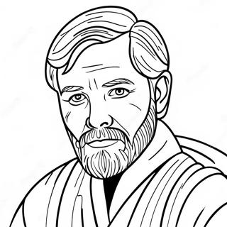 Obi Wan Kenobi Kleurplaat 26504-20948