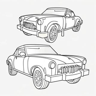 Lego Car Coloring Pages