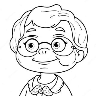 Funny Bluey Grannies Coloring Page 2661-2121