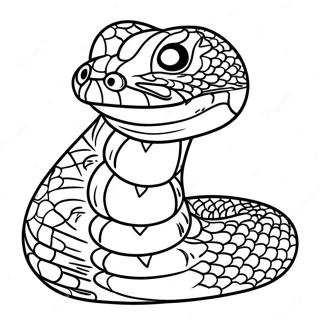 Rattlesnake Coloring Pages