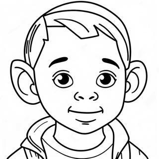 Prodigy Character In Action Coloring Page 2671-2125