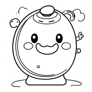 Tamagotchi Coloring Pages