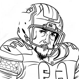 Travis Kelce Ausmalbild 26754-21183