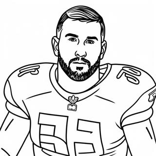 Travis Kelce Ausmalbild 26754-21184