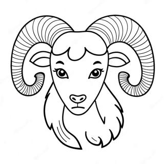 Aries Coloring Pages