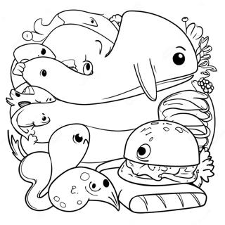 Food Chain Coloring Page 26834-21210