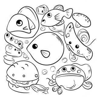 Food Chain Coloring Page 26834-21211