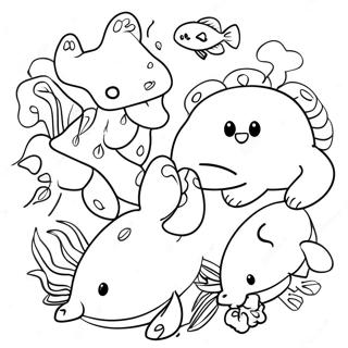 Food Chain Coloring Pages