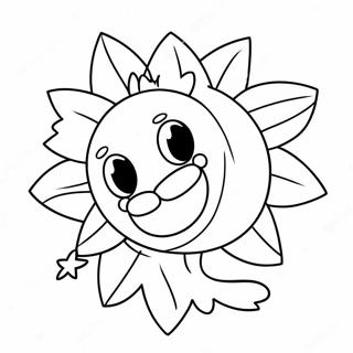 Chibi Sun And Moon Fnaf Coloring Page 26865-21237