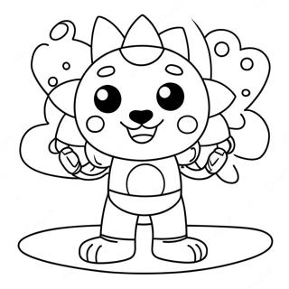 Chibi Sun And Moon Fnaf Coloring Page 26865-21240