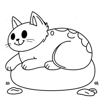 Monster Catnap Coloring Page 26884-21257