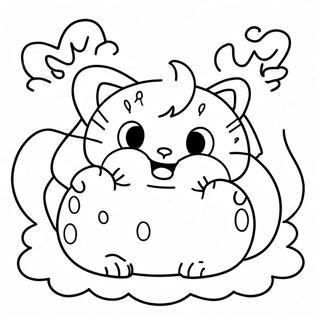 Monster Catnap Coloring Page 26884-21260