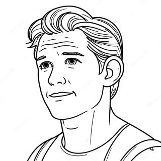 Tom Holland Coloring Pages