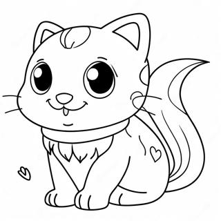 Anime Animals Coloring Page 26924-21300