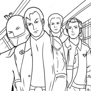 Tokyo Revengers Coloring Pages