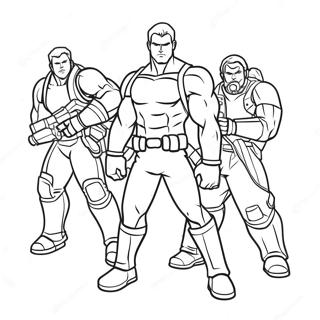 Apex Characters In Action Coloring Page 26945-21309