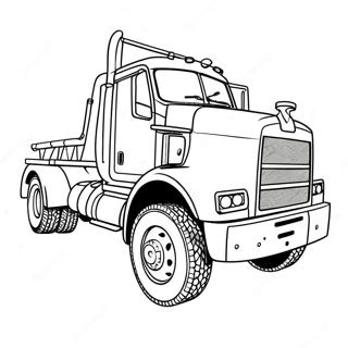 Diesel Truck Lifted Truck Coloring Pages