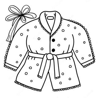 Pajama Coloring Pages